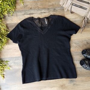 • Elie Tahari • Merino Wool Sweater Top